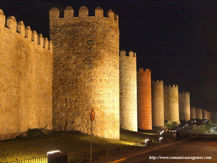 MURALLA DE ÁVILA EN SU LADO NORTE